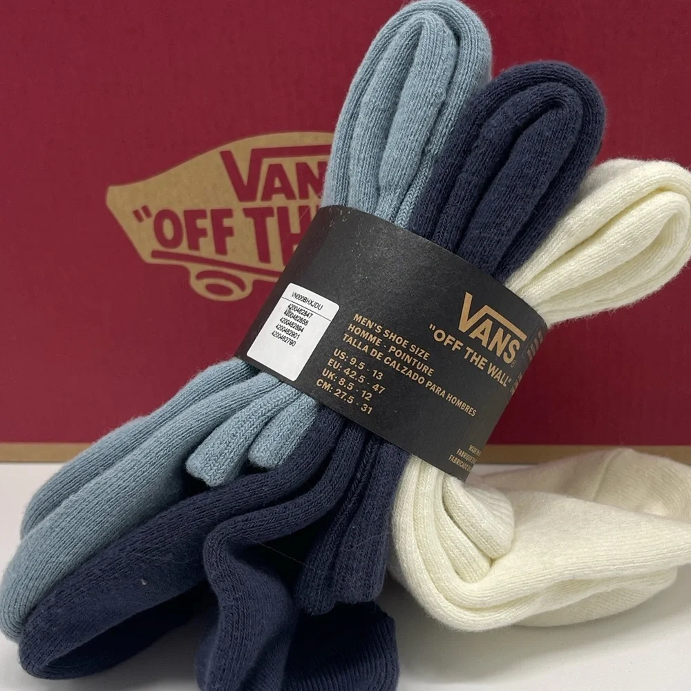 VANS. HALF CREW Socks HAUTEUR CHENLE CALCETIN DE MEDIA CAÑA 